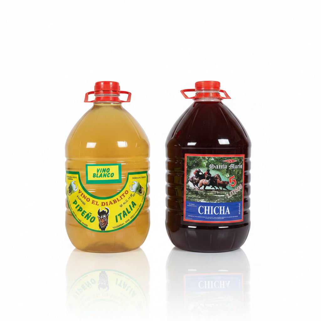 “Chichón” Pipeño Italia de 5lt + Chicha de 5lt